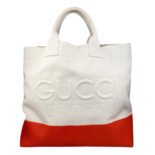 GUCCI（グッチ） トートバッグ ラージ 782741 エンボス キャンバス