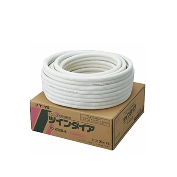 ○[法人限定][即納在庫有り] TD2320-8 桃陽電線 ペアコイル 2分3分 20m