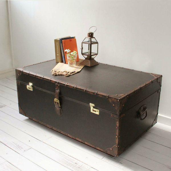 トランクテーブル リビング 収納 机 ビンテージ センターテーブル