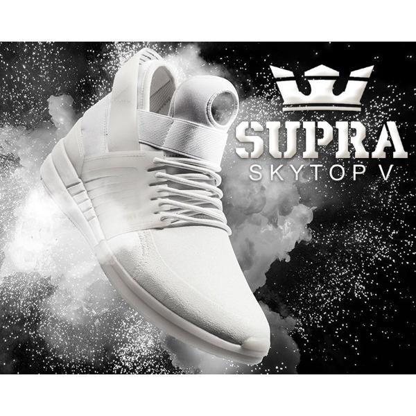 SUPRA FOOTWEAR スープラ スカイトップ 5 ホワイト スニーカー SUPRA