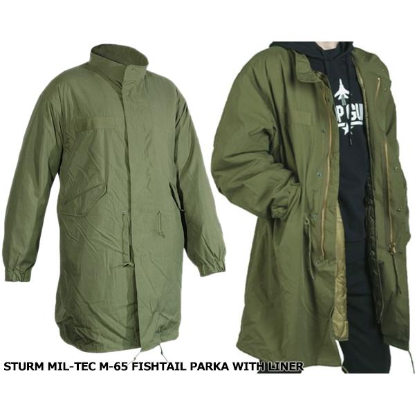 ストリーム ミルテック M-65 フィッシュテール ライナー STURM MIL-TEC