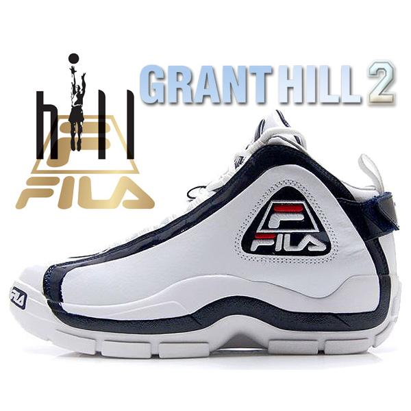 FILA（フィラ） グラント・ヒル 2 FILA GRANT HILL II WHITE/NAVY/RED