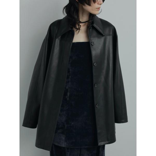 anuke（アンヌーク） 即日発送 Ecoleather Over Jacket 62520105