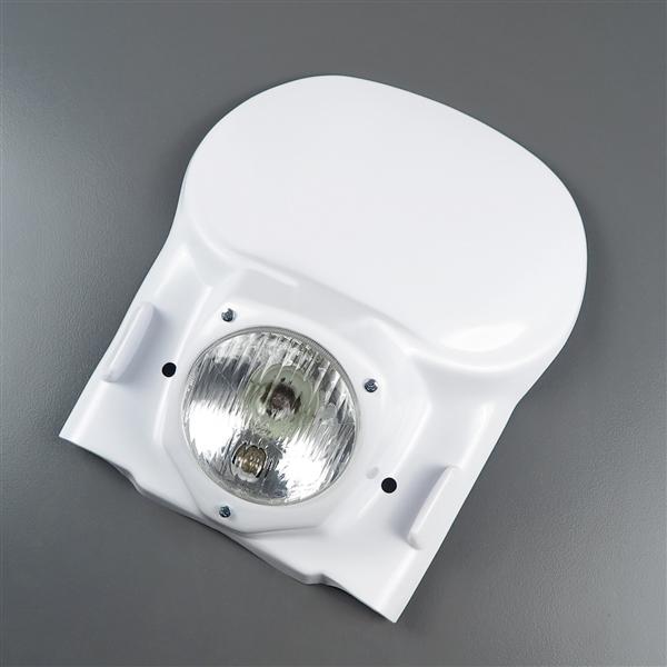 ◇UFO ヴィンテージ ヘッドライトカウル 1978-1988タイプ ホワイト