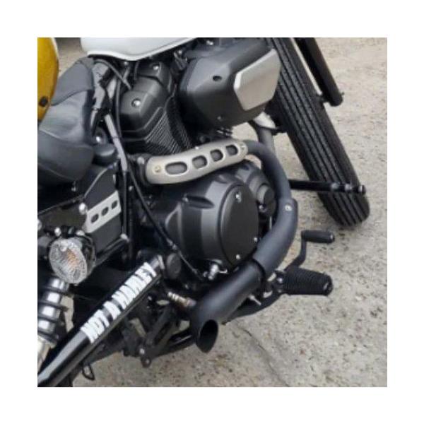 ヤマハ ボルト マフラーチップ ブラック Dean Speed : モトパーツ