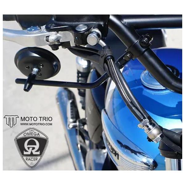 T100 ストリートスクランブラー ボバー ブレーキライン延長ホース (6