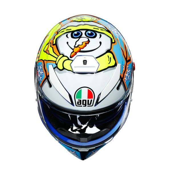 AGV AGV K-3 SV MPLK ROSSI WINTER TEST 2016 フルフェイスヘルメット
