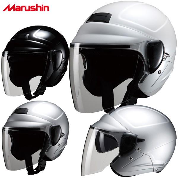 Marushin（マルシン） M-530 サンバイザー付 セミジェットヘルメット