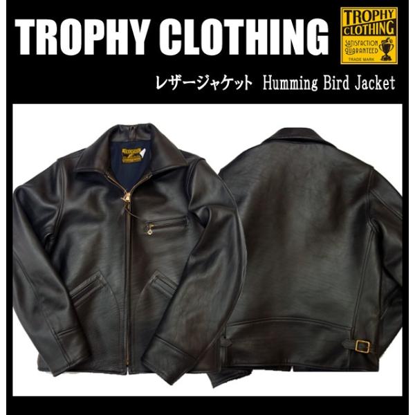 TROPHY CLOTHING（トロフィークロージング） レザージャケット Humming