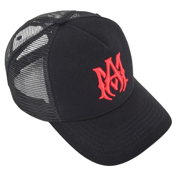 AMIRI（アミリ） MA LOGO TRUCKER HAT/刺繍ロゴ メッシュ キャップ