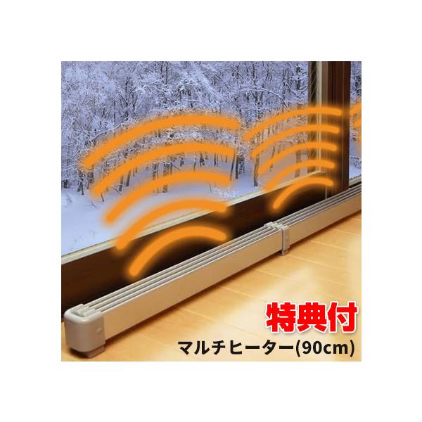 ナカガワ工業 マルチヒーター 90cm 窓用ヒーター ZZ-NM900 窓 結露
