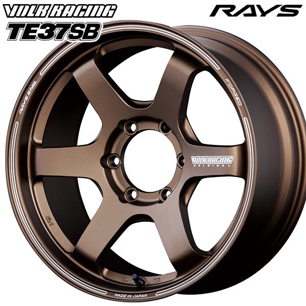 RAYS レイズ ボルクレーシング TE37SB 17インチ 6.5J 6H139.7 +38 BR