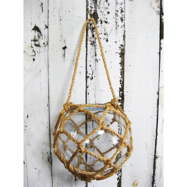 穴あきガラス浮玉NO.07（23cm） ガラス玉 浮き球 : マリンガイド Yahoo