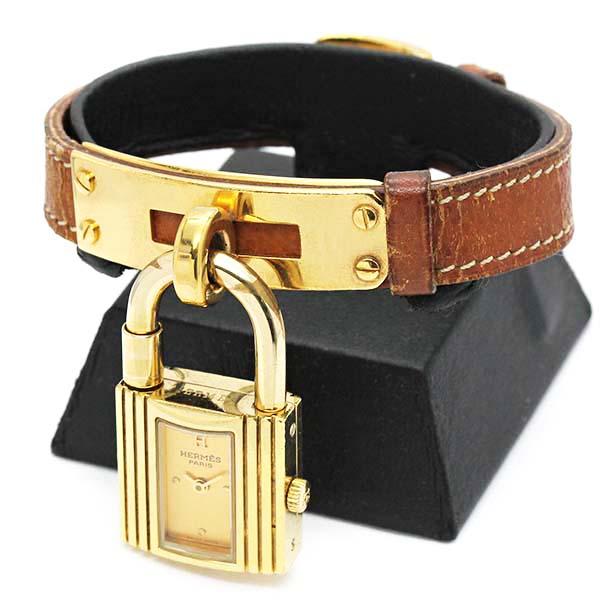 HERMES（エルメス） ケリーウォッチ ○R刻印(1988年) カデナ GP/レザー