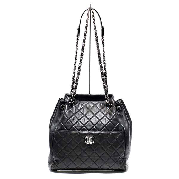 シャネル CHANEL マトラッセ 巾着型 チェーン ショルダーバッグ A98740