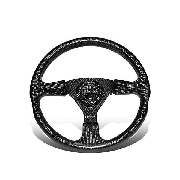 並行輸入 NRG Innovations ST-012CF 外径350mm フルカーボンファイバー