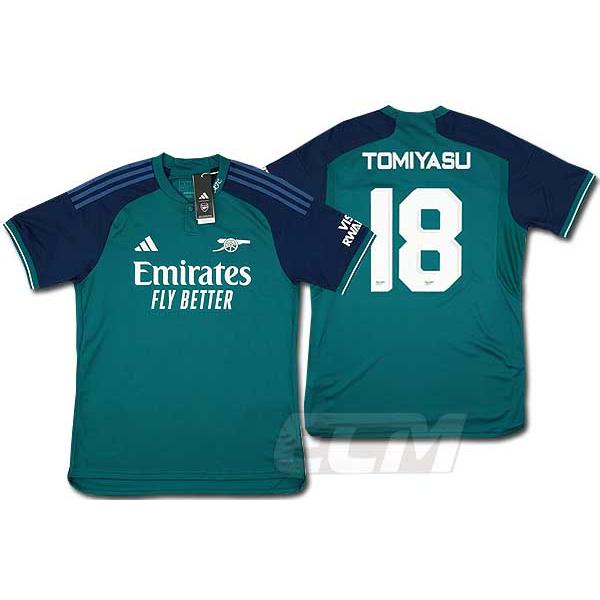 予約ECM32】【国内未発売】アーセナル サード 半袖 18番 冨安健洋【23