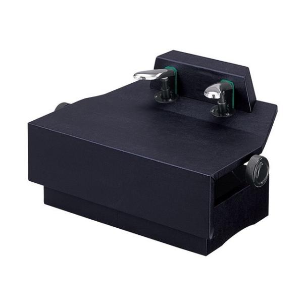 吉澤 ピアノ 補助ペダル AX-100α 無段階ネジ式 黒 ブラック YOSHIZAWA