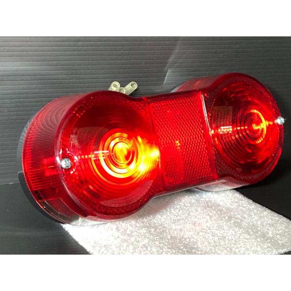 Mad Max 製☆ GT380 純正type キャンタマ テール ランプ 赤 レッド 2灯
