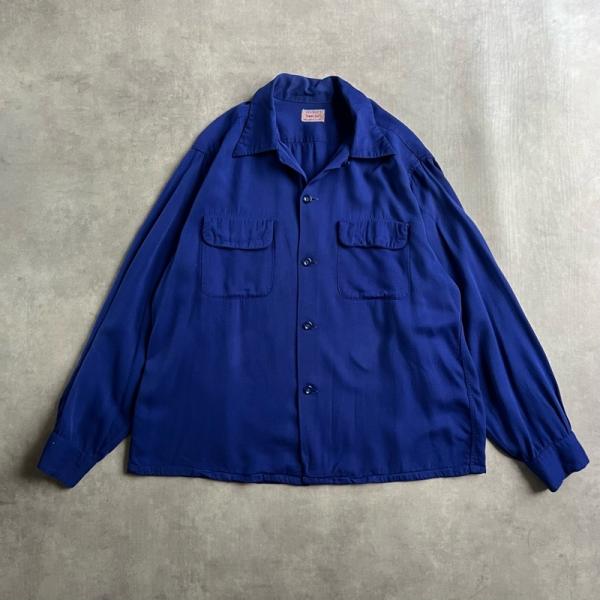 PENNEYS（ペニーズ） 50'S PENNEY'S Town Craft Open Collar Rayon Box