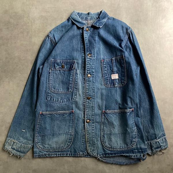 60's BIGMAC DENIM CHORE JACKET 60年代 ビッグマック デニム