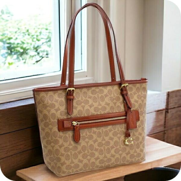 COACH（コーチ） トートバッグ 2way ショルダー レディース PVC