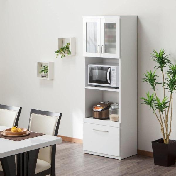 ニトリ（NITORI） 幅60cm レンジボード (コパン T 60RB WH) キッチン