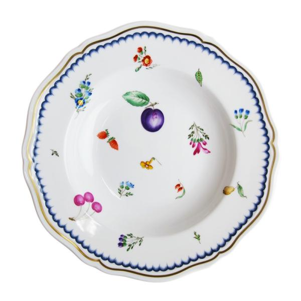 リチャードジノリ ベッキオフルーツ スープ/パスタプレート23.5センチ