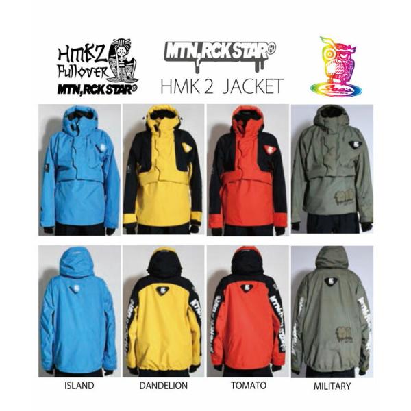 24-25 MTN.ROCK STAR【マウンテンロックスター】HMK2 JACKET 3LAYER
