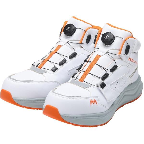 MARUGO（丸五） #969 ホワイト 24.5 マンダムDIAL-EZ ダイヤル式 安全