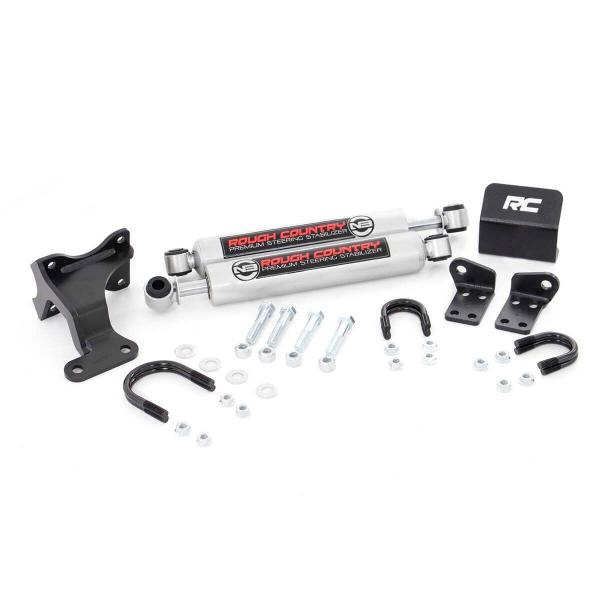 ROUGH COUNTRY デュアルステアリングダンパー ラングラーJK用 : シュー