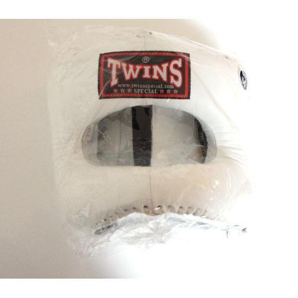 新 TWINS ツインズ 本革製 キックボクシング フルフェイス型