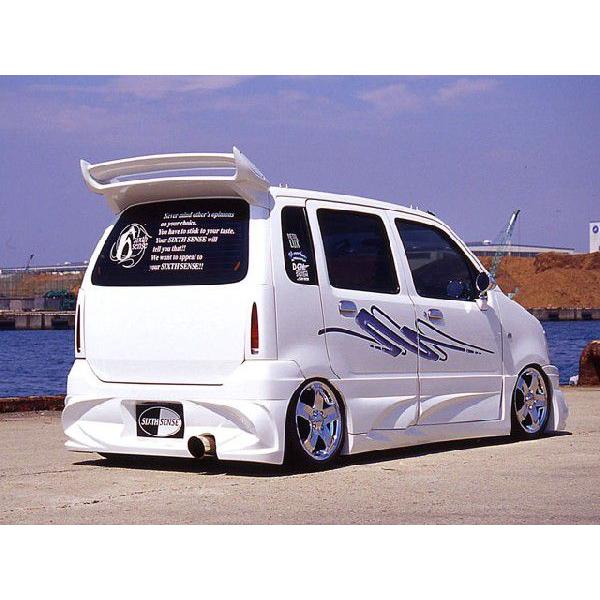 ワゴンR MC リアバンパースポイラー 【シックスセンス ヤフーショップ