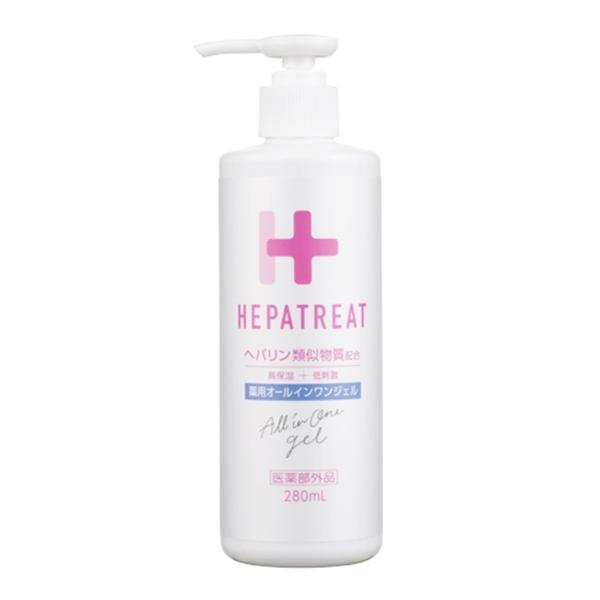 ヘパトリート 薬用オールインワンジェル 280ml 医薬部外品 : シャン