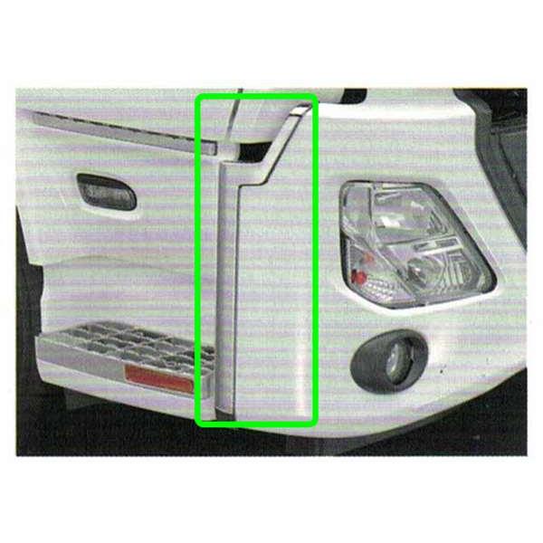 クオン メッキバンパーエンドカバー 左右セット UDトラックス純正部品