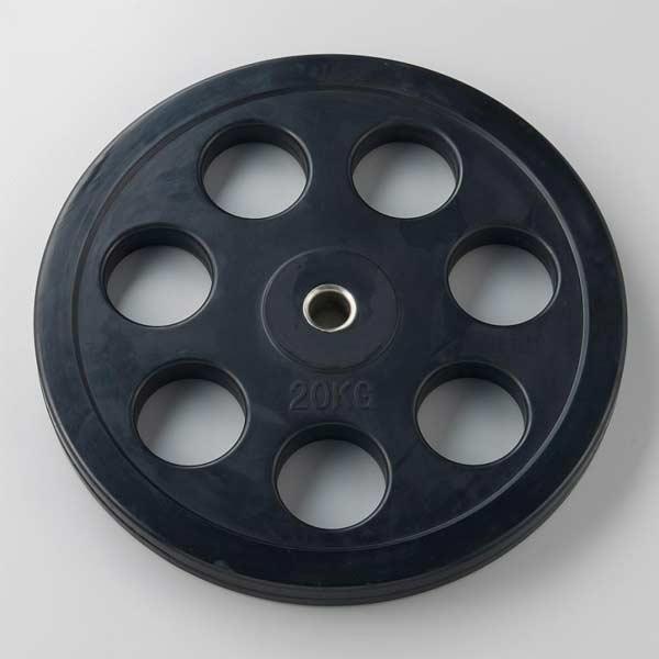 DANNO（ダンノ） 淡野製作所 重り 穴付きラバープレート28 20kg