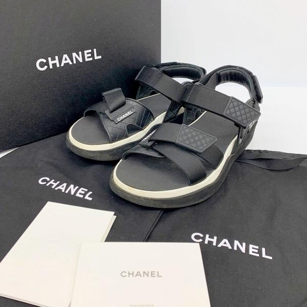 CHANEL（シャネル） ココマーク スポーツ サンダル スポサン シューズ
