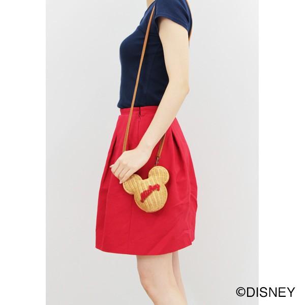 ACCOMMODE（アコモデ） カゴバッグ ミニショルダーバッグ DISNEY