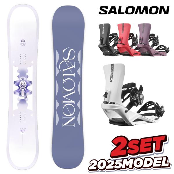 SALOMON（サロモン） ☆BIN取付無料☆ 2025 Newモデル スノーボード 2