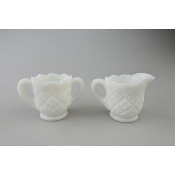 ビンテージ】Westmoreland（ウエストモアランド）ミルクガラスの