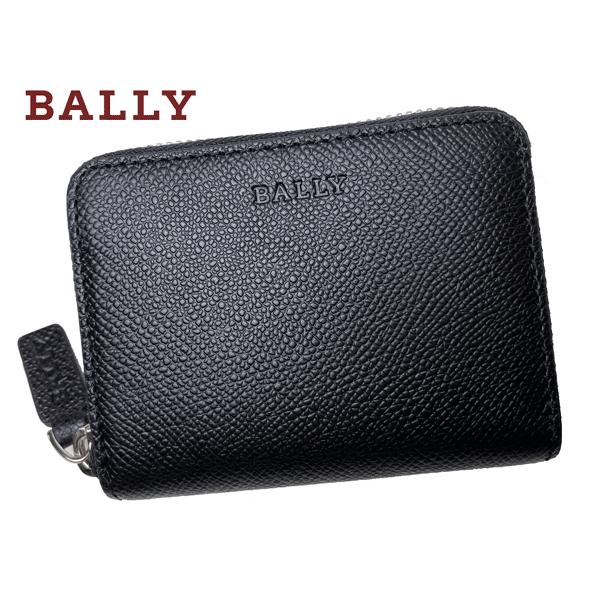 Bally（バリー） 小銭入れ BALLY 6207479 BLACK 型押しロゴ入り