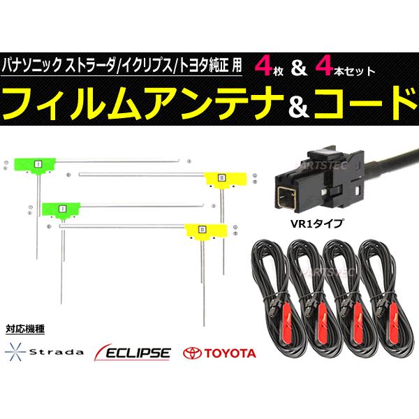 Panasonic（パナソニック） 地デジ アンテナ フィルム + アンテナ