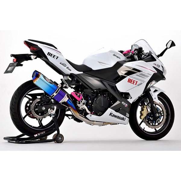 3月10日出荷】BEET ニンジャ400(23年式) フルエキゾーストマフラー