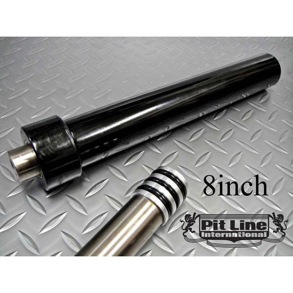 ハイドロ ファット ブラックシリンダー8inc2個☆強化シャフトタイプ