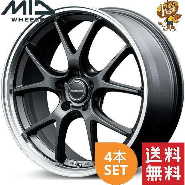 マルカサービス ホイール4本セット MID VERTEC ONE EXE5 V selection