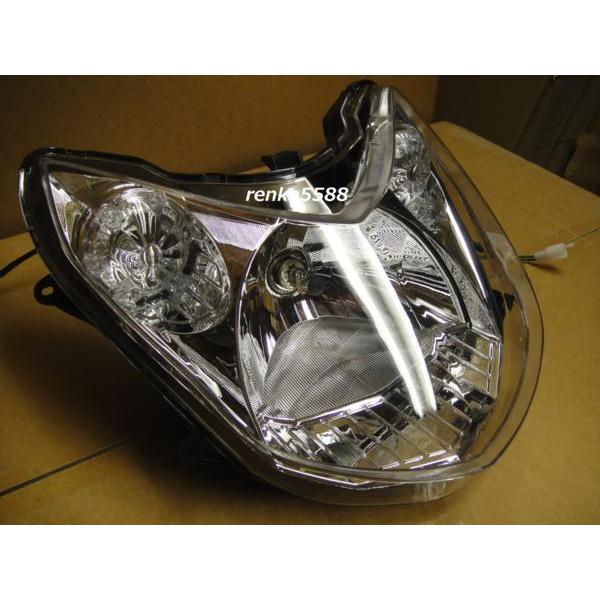 シグナスX SE44J 2型 07-12 ヘッドライト 純正タイプ H4 電球付き