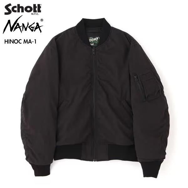 SCHOTT ショット x NANGA ナンガ HINOC MA-1 ヒノック : ReOrg STORE