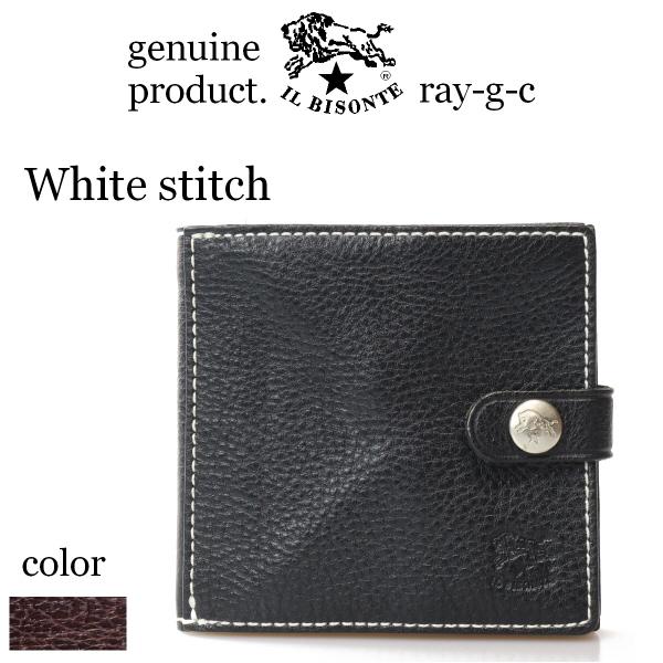 IL BISONTE（イルビゾンテ） 財布 ILBISONTE 2つ折りウォレット （ 白