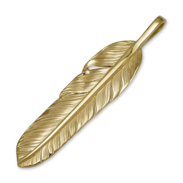 Taro Washimi 鷲見太郎 ペンダント XS K18フライトフェザー02 : rifu