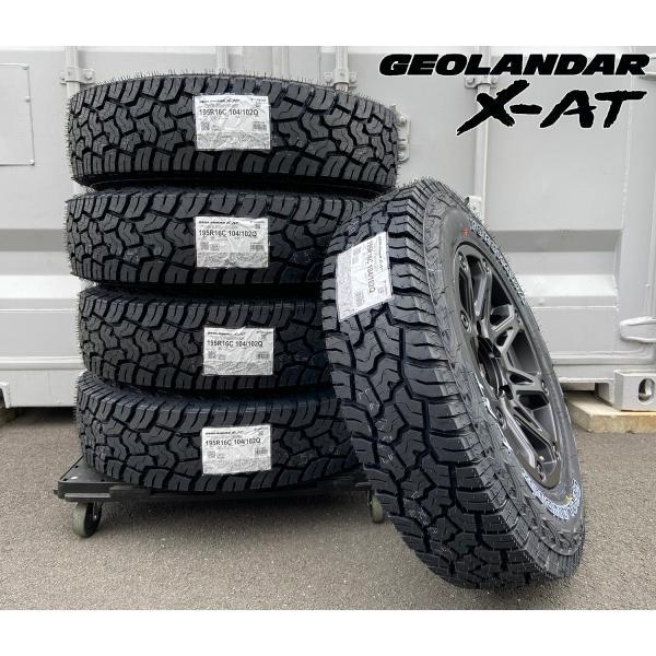 GEOLANDAR ジムニー JB64 JB23 JB22 JA12 JA11 背面用付き（5本set